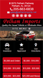 Mobile Screenshot of pelhamimports.net